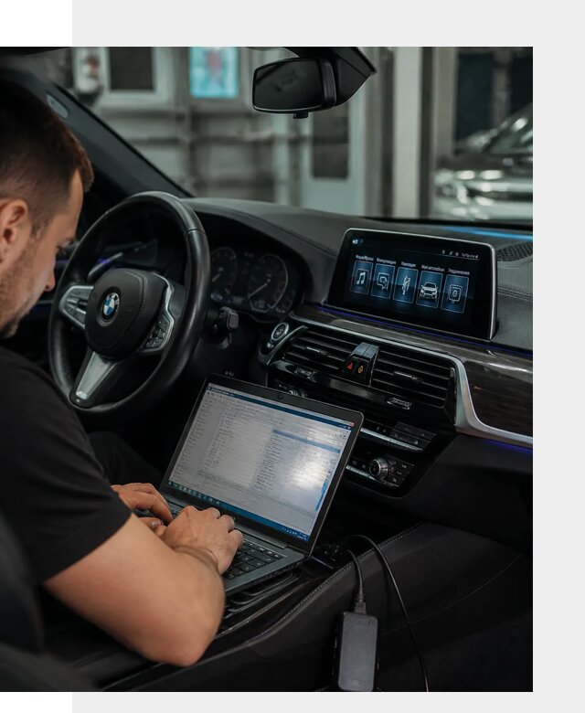 Русификация мультимедиа BMW для авто под ключ в Саратове