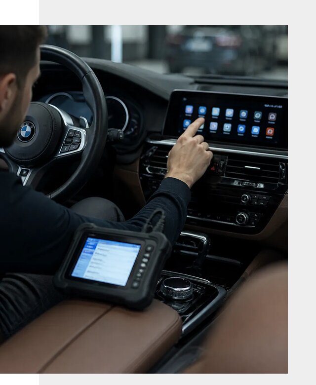 Установка приложений и мультимедиа сервисов BMW в Саратове