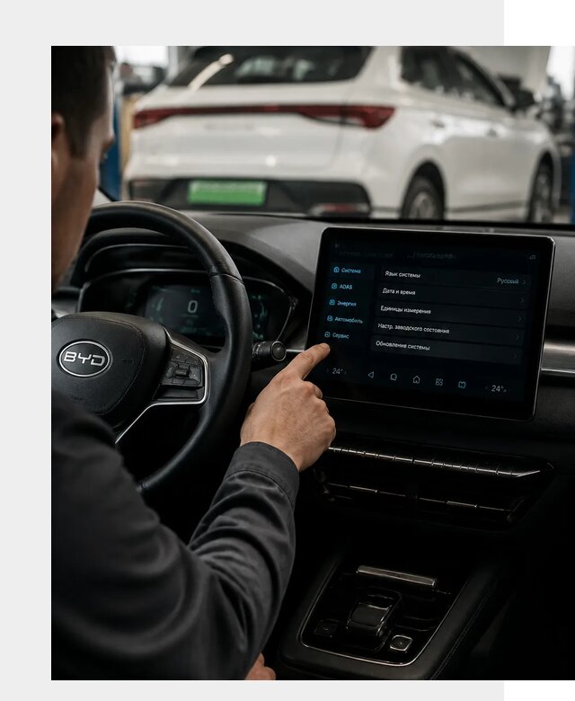 Русификация BYD E2 в Саратове от 15247 р. | ФастМобиль-Срт под ключ