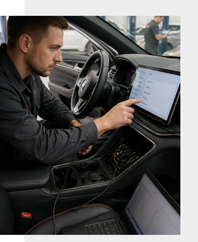 Профессиональная русификация BYD SONG Plus в Саратове
