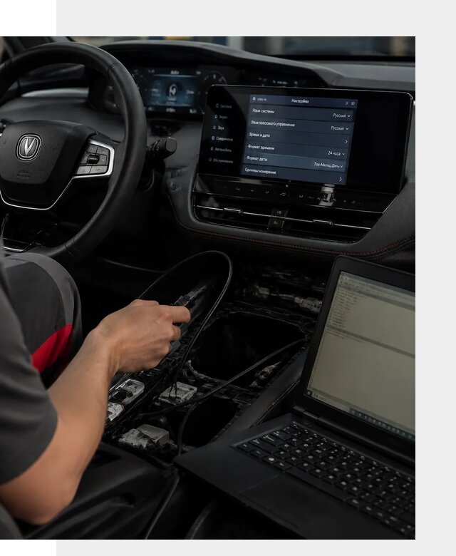 Русификация автомобиля Changan UNI-K под ключ в Саратове