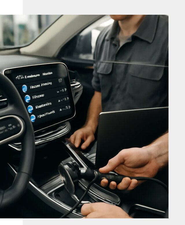 Установка приложений Geely для мультимедиа автомобиля в Саратове