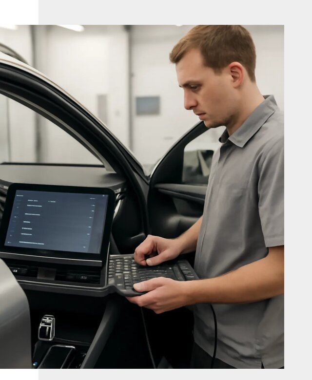 Русификация мультимедиа автомобилей Lynk Co в Саратове