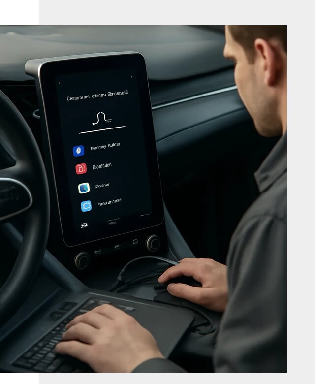 Установка приложений Lynk Co на автомобиль в Саратове