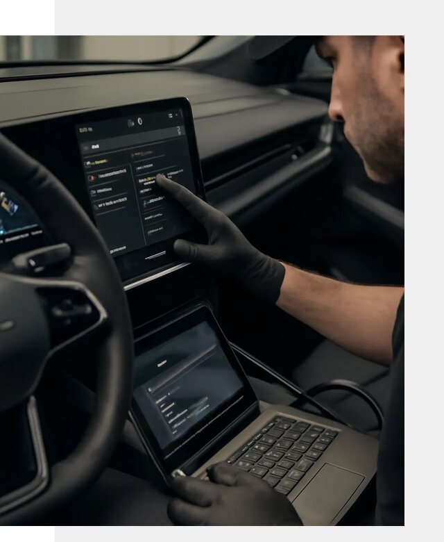 Русификация приборной панели Rising автомобиля в Саратове
